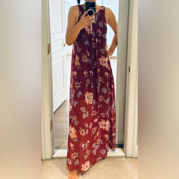 Free People Floral Maxi Dress Free People Floral Maxi Dress